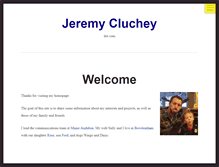 Tablet Screenshot of jeremycluchey.com